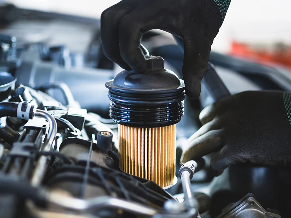 Motor üzerinde filtre uygulaması